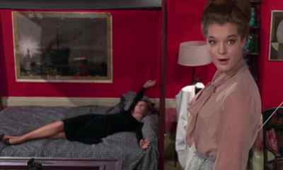 Well! Look what's sleeping in your bed. - What's New Pussycat