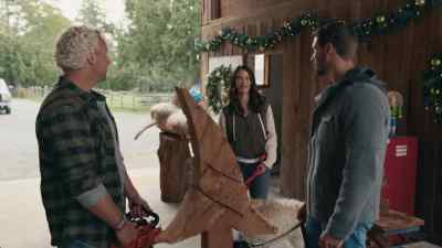 Well, looks to me like
no one's getting dragged around - Happy Howlidays
