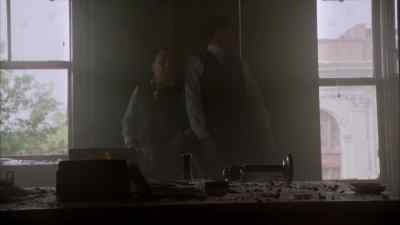 Well, lucky for Johnny
he left when he did, huh? - Boardwalk Empire