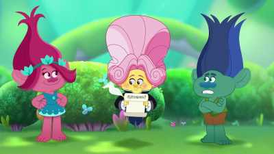 ‐ Well, that makes sense.
‐ Makes sense? C'mon! - Trolls: TrollsTopia