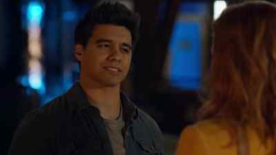Well, maybe we bring
our pizza to a table out here - Aurora Teagarden Mysteries: A Lesson in Murder