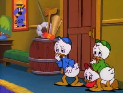 Well, maybe you can
drive the train - DuckTales