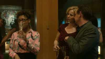 Well, maybe he got one of the patrons - Apple Tree Yard