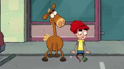 Well, maybe if I hide my
foot, they won't notice. - It's Pony