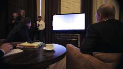 ("We'll Meet Again " playing) - The Putin Interviews