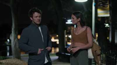 Well, we met because
we hired her tech firm - A Dangerous Affair