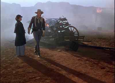 Well, we missed the stage, Miss Dandridge. - She Wore a Yellow Ribbon