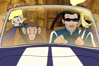 Well, monkey, if we stop now, - Johnny Test
