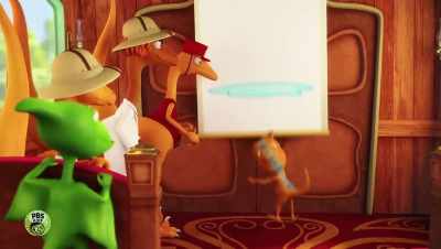 Well, when my robot T. Rex
fell in the water, - Dinosaur Train: Adventure Island
