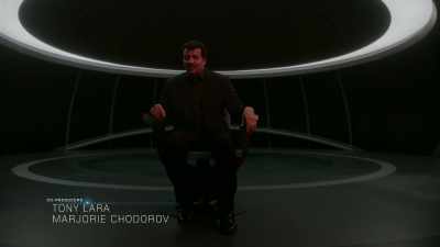 We'll need to get
1,000 times smaller to see it. - Cosmos: Possible Worlds
