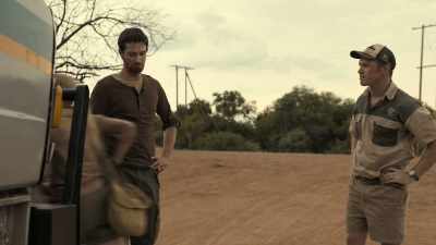 We'll need to get going.
There's still a ways
to the border. - Trackers