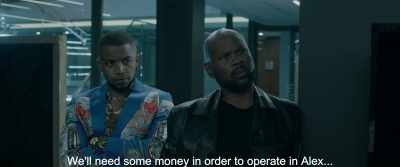 We'll need some money in order to operate in Alex... - Gereza