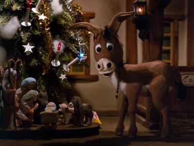 Well, Nestor was on his own,
but he survived that long winter, - Nestor, the Long-Eared Christmas Donkey