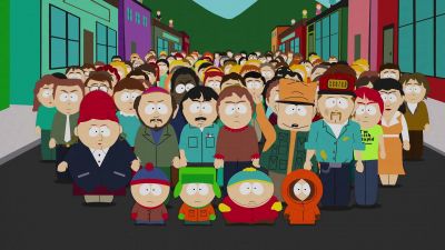 We'll never give up!
You bastards! - South Park