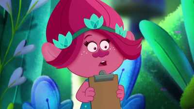 ‐Well, nice to meet you too.
‐[loud beat plays] - Trolls: TrollsTopia