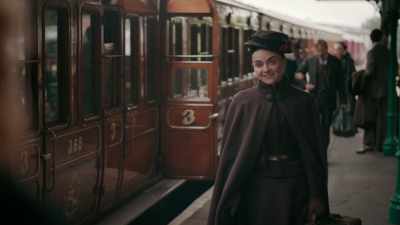 Well, nice to see you too.
I was in town, in the library. - The Essex Serpent