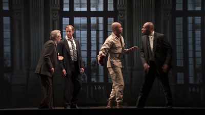 Well, no more.
- No more words, - Coriolanus