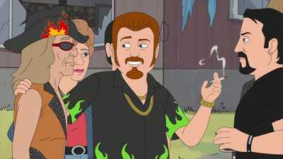 -Well, not exactly.
-The fuck you talking about? - Trailer Park Boys: The Animated Series