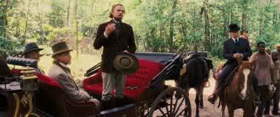 - Well, now, boy, get on out that tree. - Django Unchained
