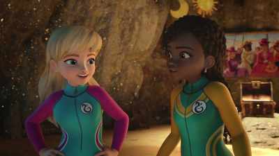 Well, now that everyone thinks
the treasure is fake, - LEGO Friends: Girls on a Mission