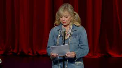 Well, now it seems that
I've killed myself, - Roseanne Barr: Cancel This!