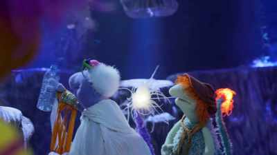 Well, now with the Bizzle secure
here in the, uh... - Fraggle Rock: Back to the Rock