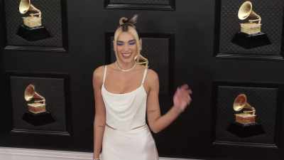 - Well, obviously,
because it's COVID, - Dua Lipa: Elevating