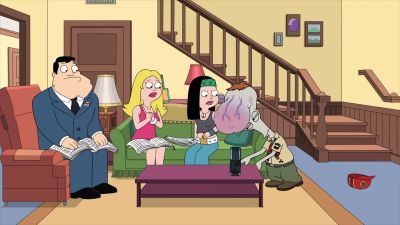 Well on you catch the side flip - American Dad!