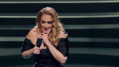 Well, one time, on the 401,
Samuel L. Jackson. - An Audience with Adele