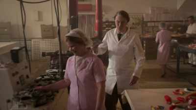 Well, she only glimpsed
him, apparently, in the corridor. - Funny Woman