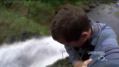 WELL OVER HALFWAY DOWN NOW. - Man vs. Wild
