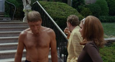 Well this party has everything including a gatecrasher - The Swimmer