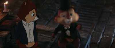 Well, perhaps we should,
with the disrespectful tone - Chip 'n Dale: Rescue Rangers