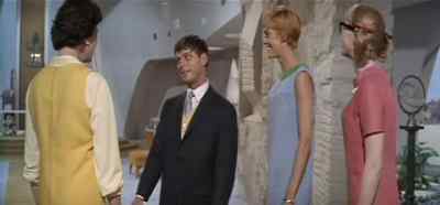 WELL, PONTY,
WHAT DO YOU THINK ?
[ Chuckles ]  LARGE. - How to Succeed in Business Without Really Trying
