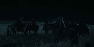 - We'll ride out in a line from here. - 1883