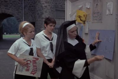 Well right now mother wouldn't give - Where Angels Go Trouble Follows!