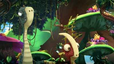 Well, Rocky wanted to add the maze, - Gigantosaurus