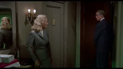 Well? It should be back from your face and pinned at the neck. I told her that. I told you that. We - Vertigo