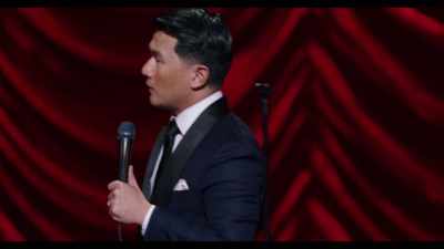 -We'll save some money."
-[audience laughs] - Ronny Chieng: Asian Comedian Destroys America!