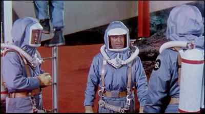 Well, he says we gotta
squeeze the water. - Conquest of Space