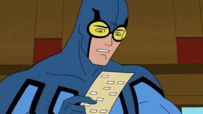 Well... [scoffs]
How do you know it's the right penny? - DC Showcase: Blue Beetle