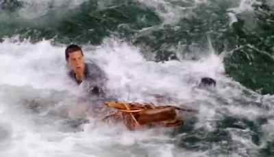 Well it seems
I lost my raft - Man vs. Wild