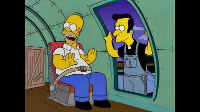 We'll send you someplace safe - The Simpsons