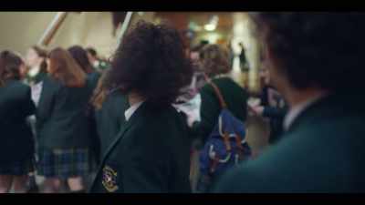 Well, if she ever does reveal herself,
she'll basically be a celebrity. - Derry Girls