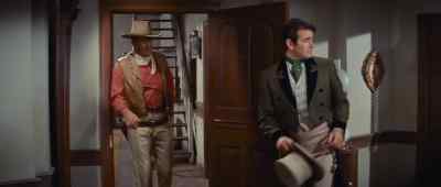 - Well, she's gone.
- Anybody can see that. - The Comancheros