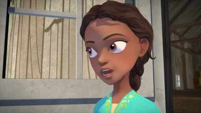 Well, she's gonna need to learn jumping - Spirit: Riding Free