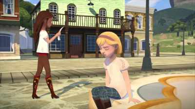 Well, since we don't have a pool, models - Spirit: Riding Free
