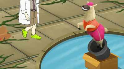 Well, since he, obviously,
didn't have an exit strategy - Aqua Teen Forever: Plantasm