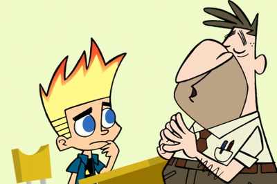 Well, since you're so interested
in deep-space flight, - Johnny Test
