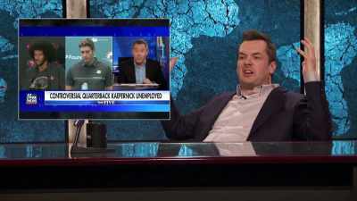 >> WELL, STANDING FOR THE ANTHEM - The Jim Jefferies Show